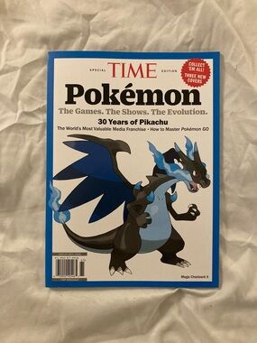 Time Special Edition Pokémon Magazine - Blue Cover